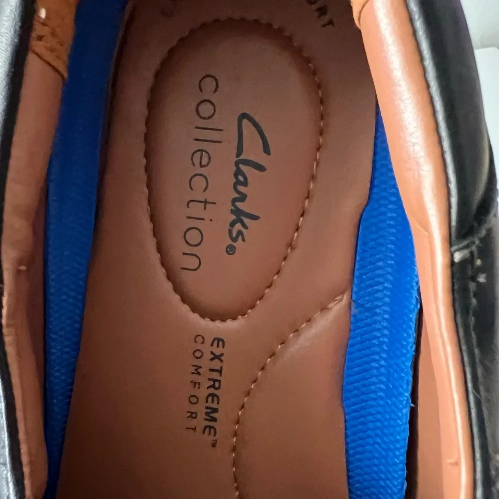 Clarks Slip On, Extreme Comfort Men’s Casual Shoe, Size13, Black, NWOT